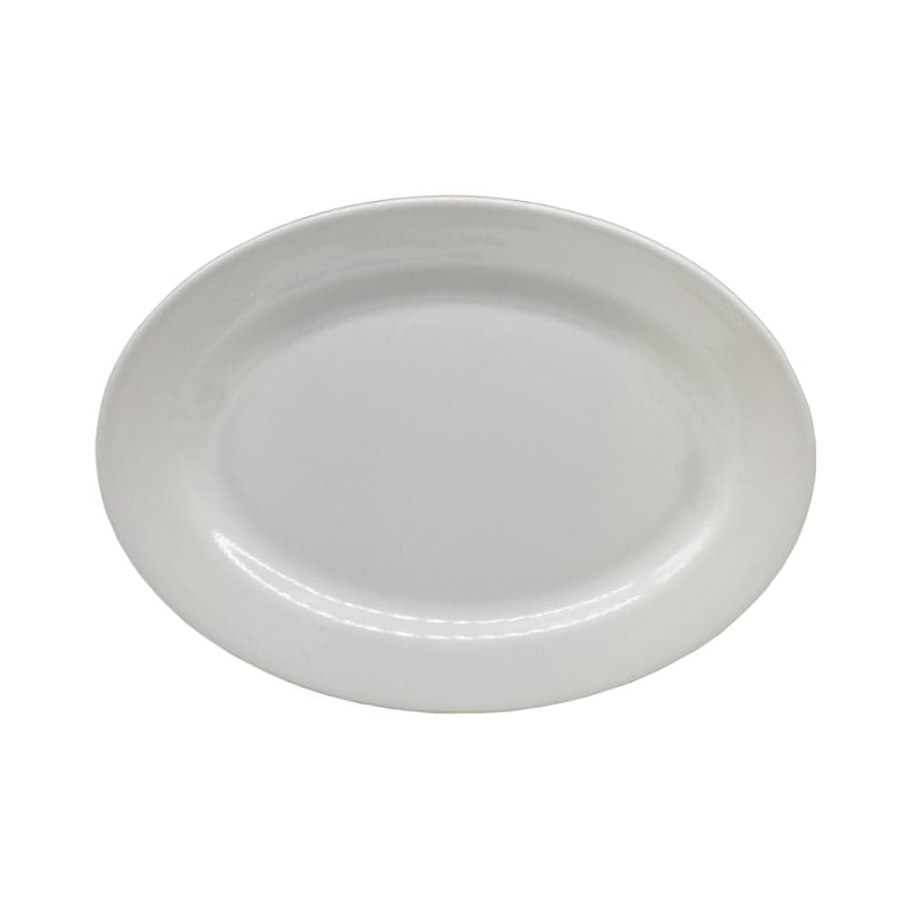 Bandeja Ovalada Pequeña 25 X 18 cm en Melamina / Sabana