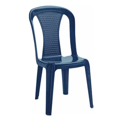 Silla Samba Sin Brazos Reciclada Azul / Rimax