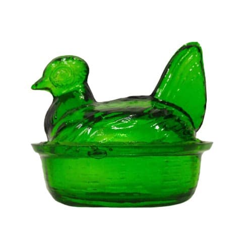 Salero Gallina Verde Oscuro / Otún